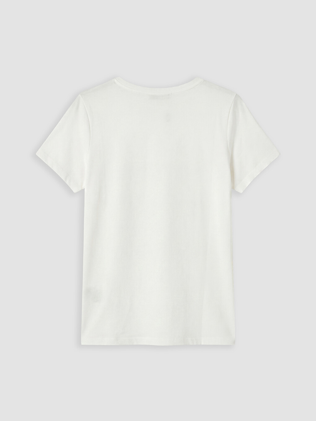Crew Neck Printed Women's T-Shirt-1