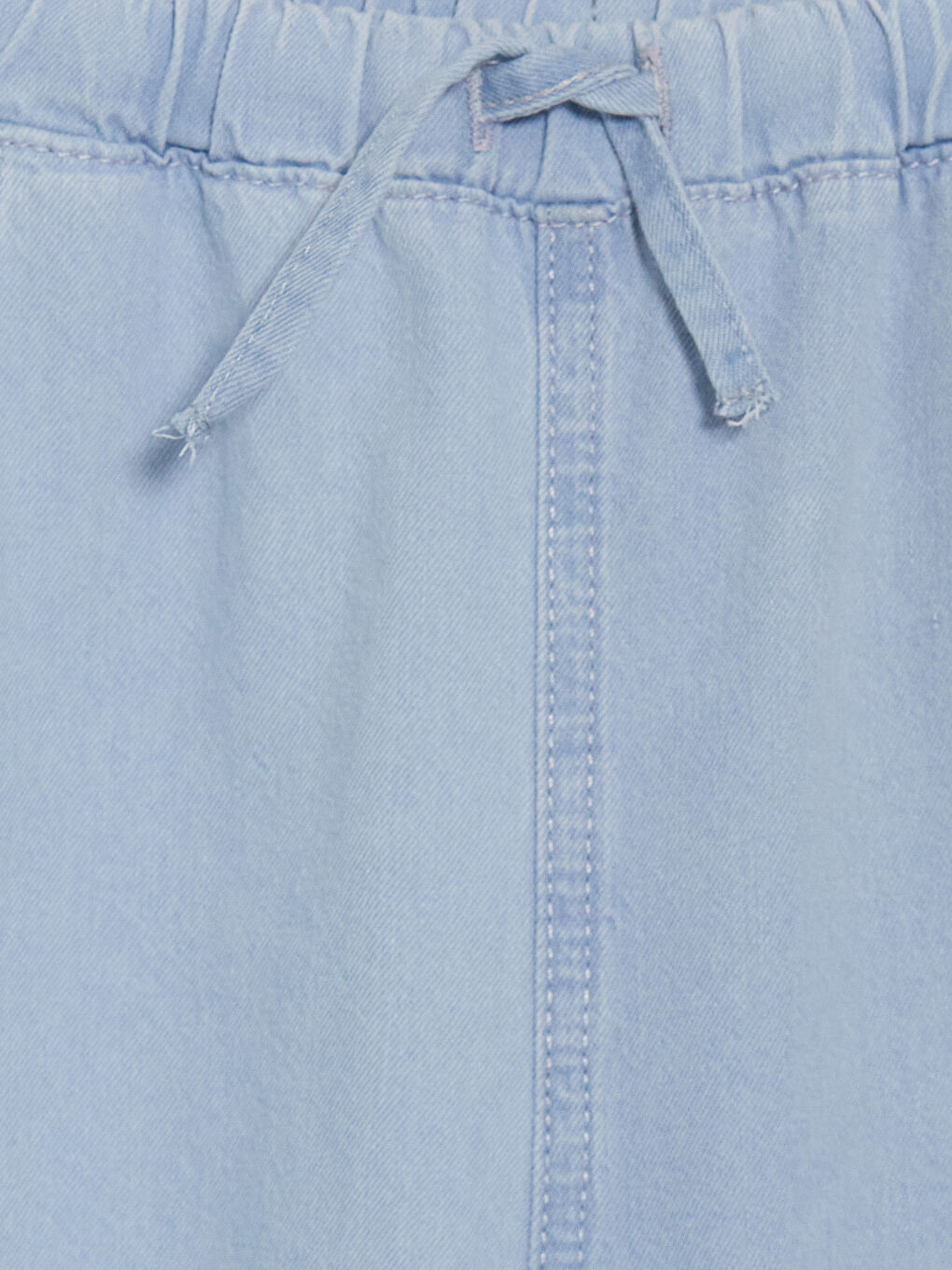 İndigo Wideleg Stitch Baskılı Kız Çocuk Jean Pantolon-2