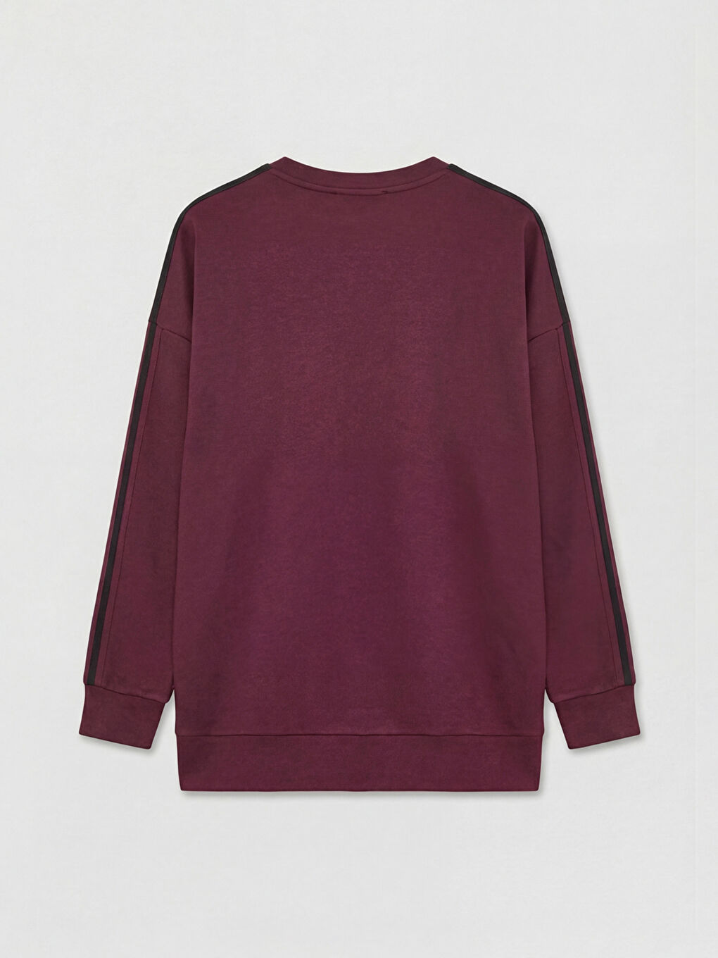 Crew Neck Oversize Women's Sweatshirt Tunic-5