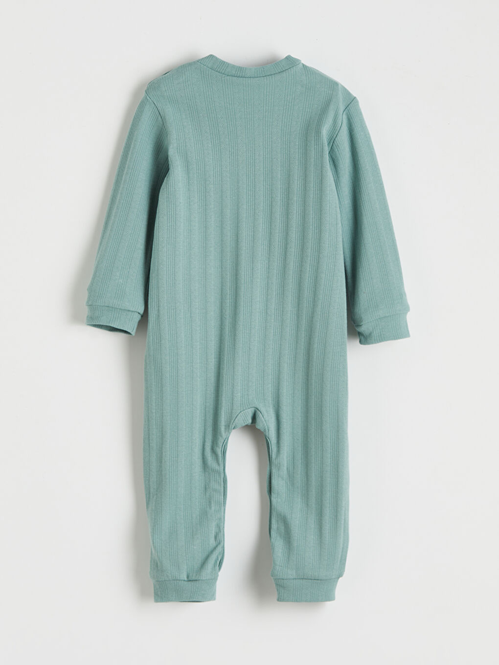 Yeşil Fitilli Erkek Bebek Tulum-1