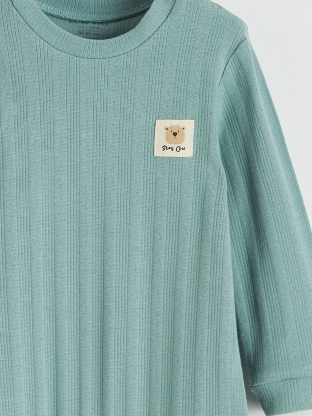 Yeşil Fitilli Erkek Bebek Tulum-2