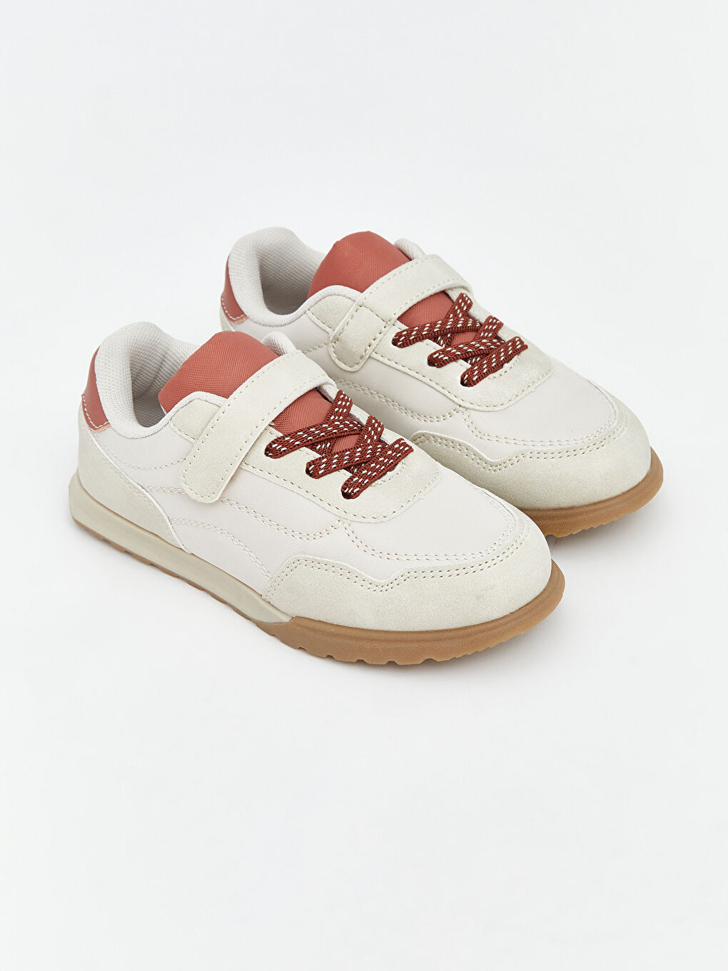 Bağcık ve Cırt Cırtlı Kız Bebek Spor Ayakkabı