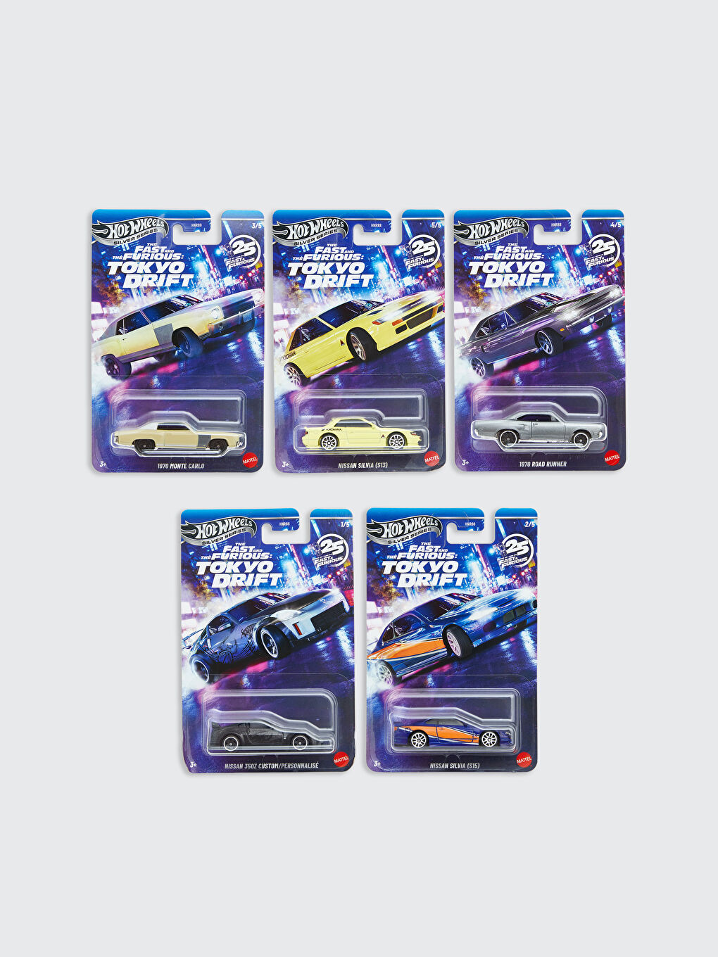 Hot Wheels Fast and Furious Oyuncak Araba HNR88