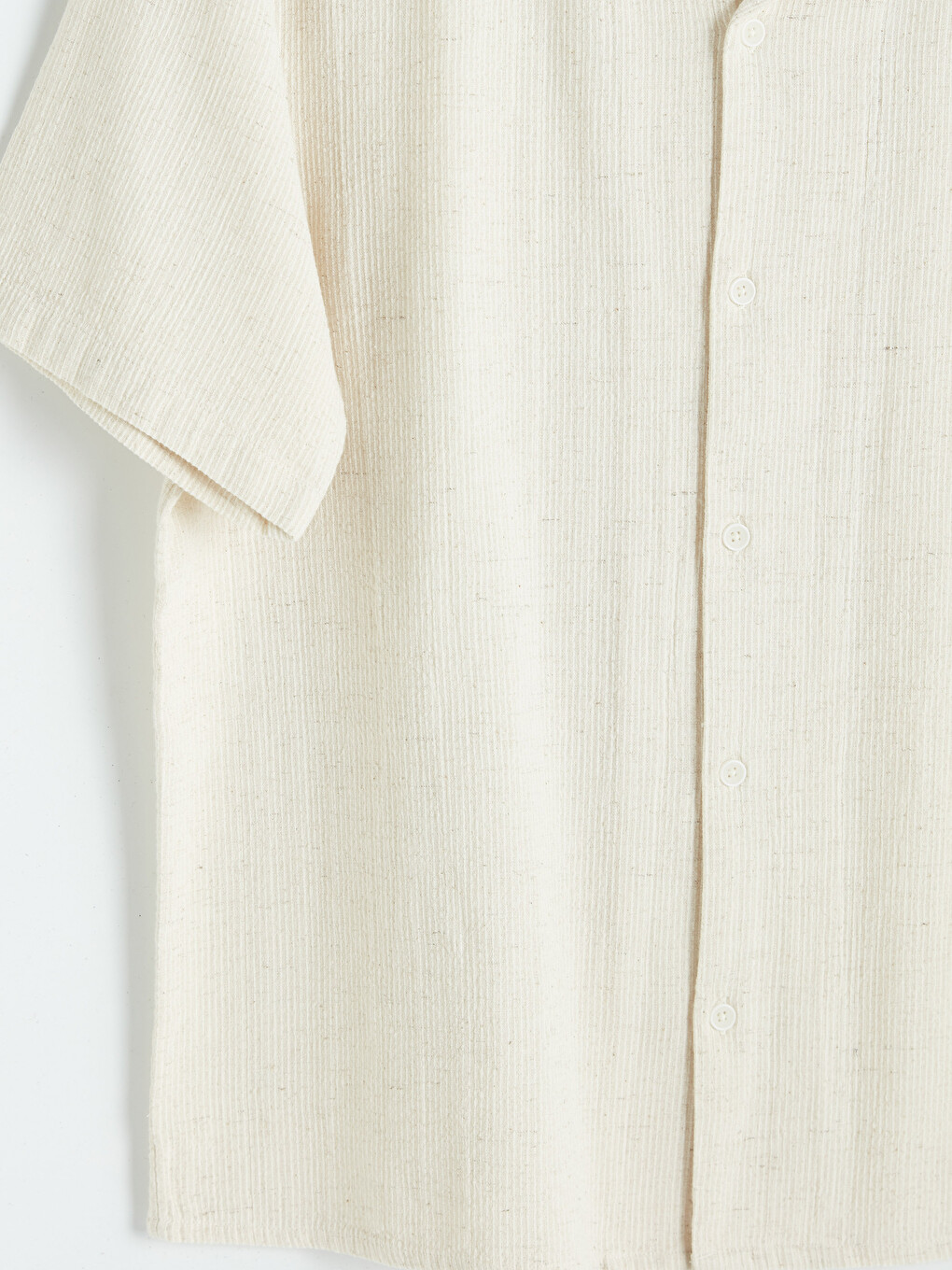 Regular Fit Dobby Men's Textured Shirt-6