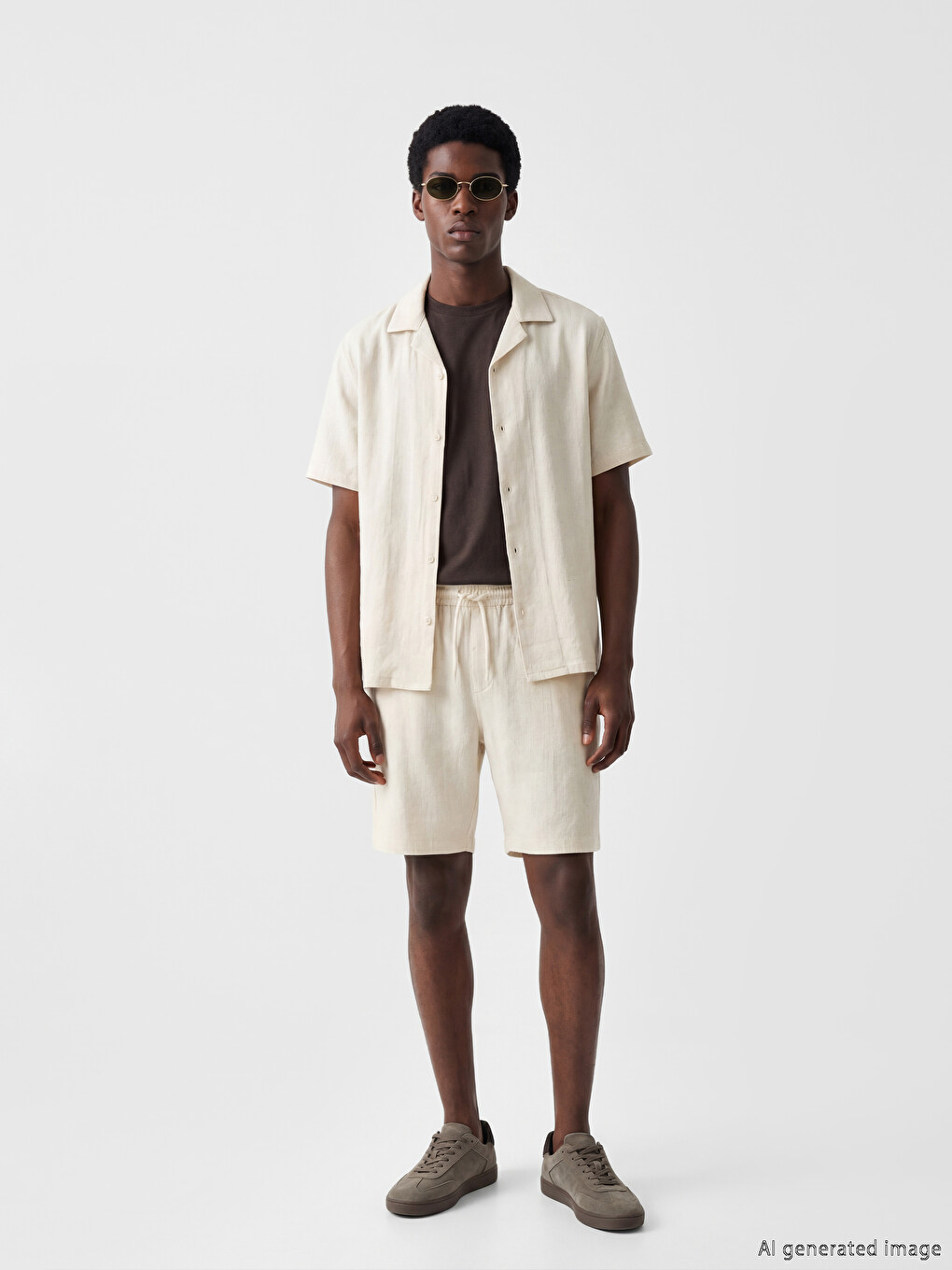 Regular Fit Dobby Men's Textured Shirt-1