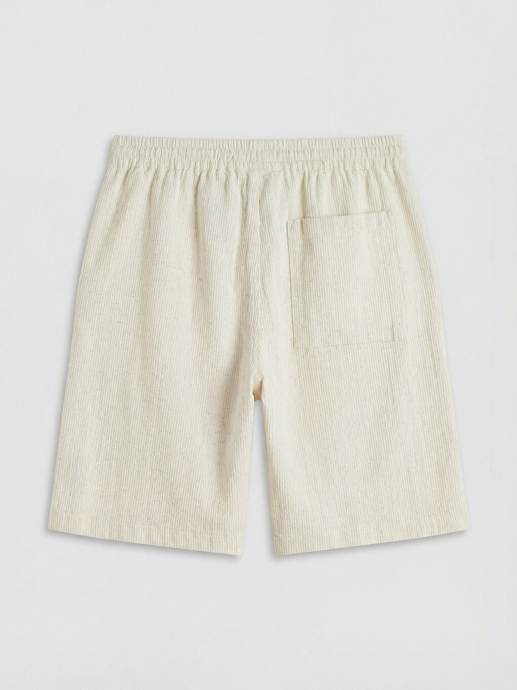 Relax Fit Textured Men's Shorts-5