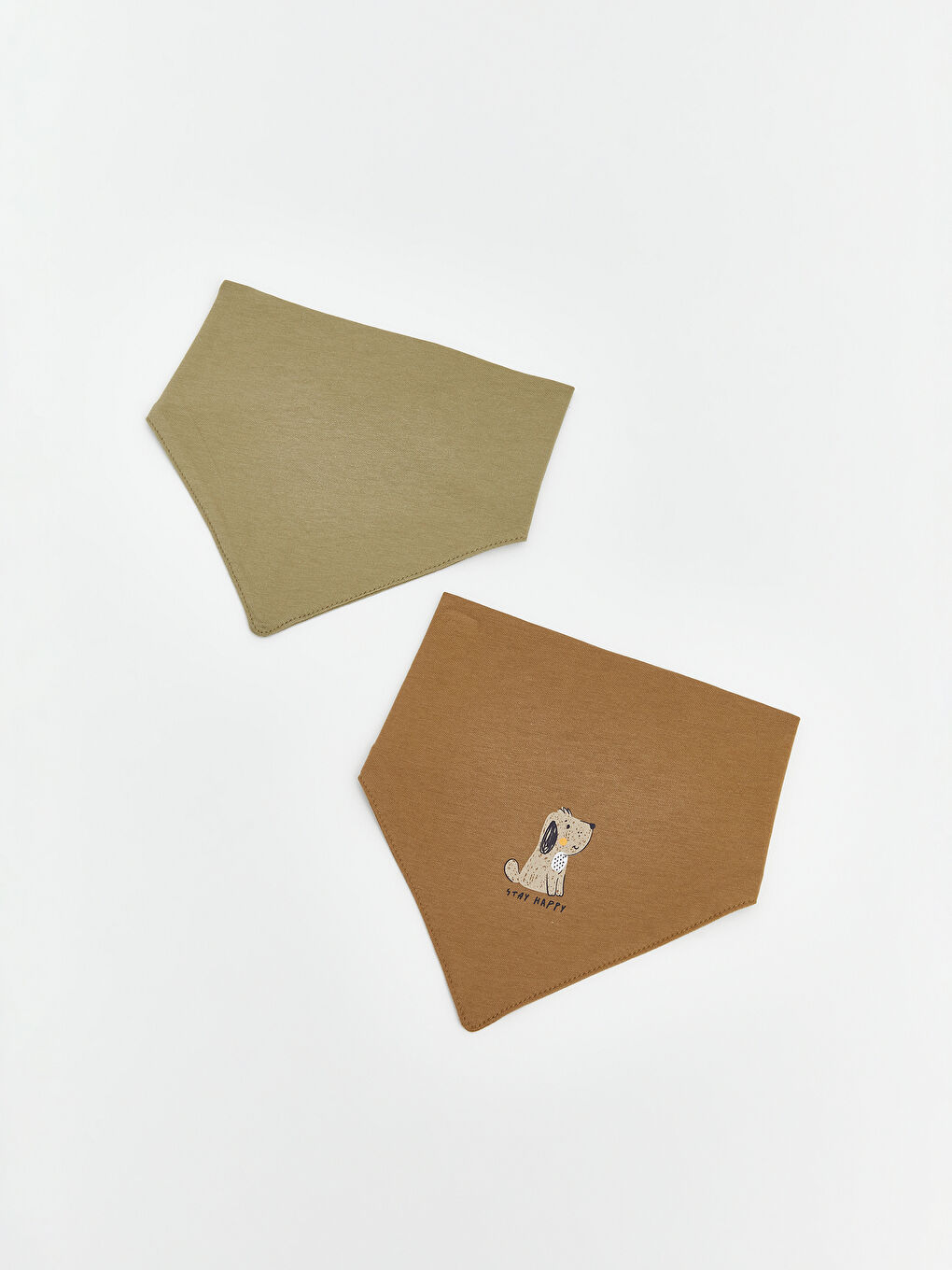 Baskılı Erkek Bebek Mama Önlüğü 2'li-1