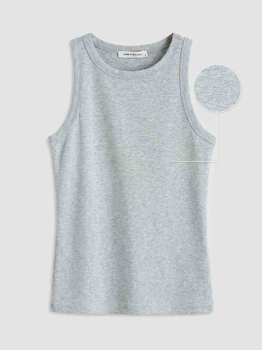 Crew Neck Women's Tank Top-8