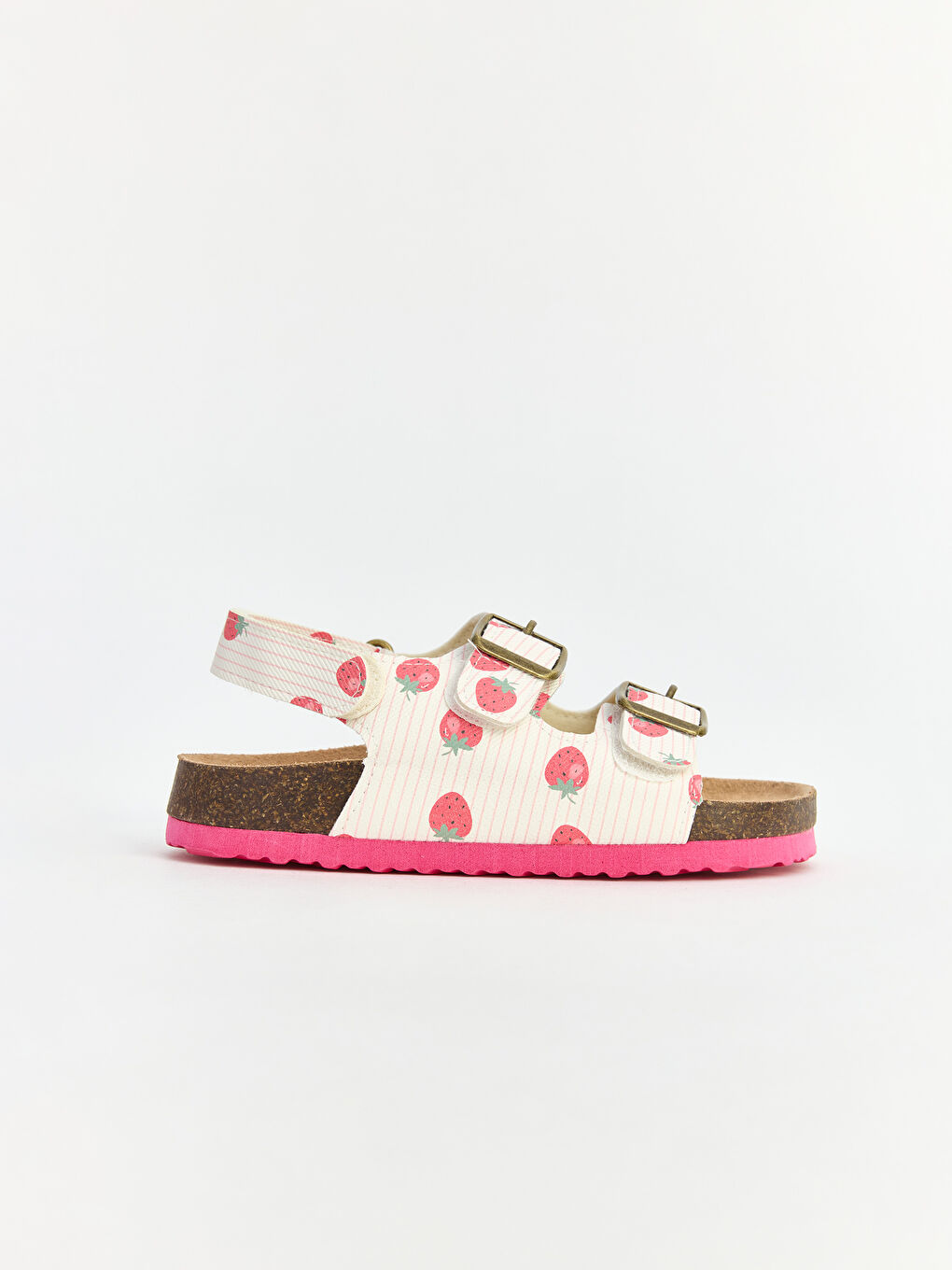 Райета и сандали с щампа на ягоди за момичета-1