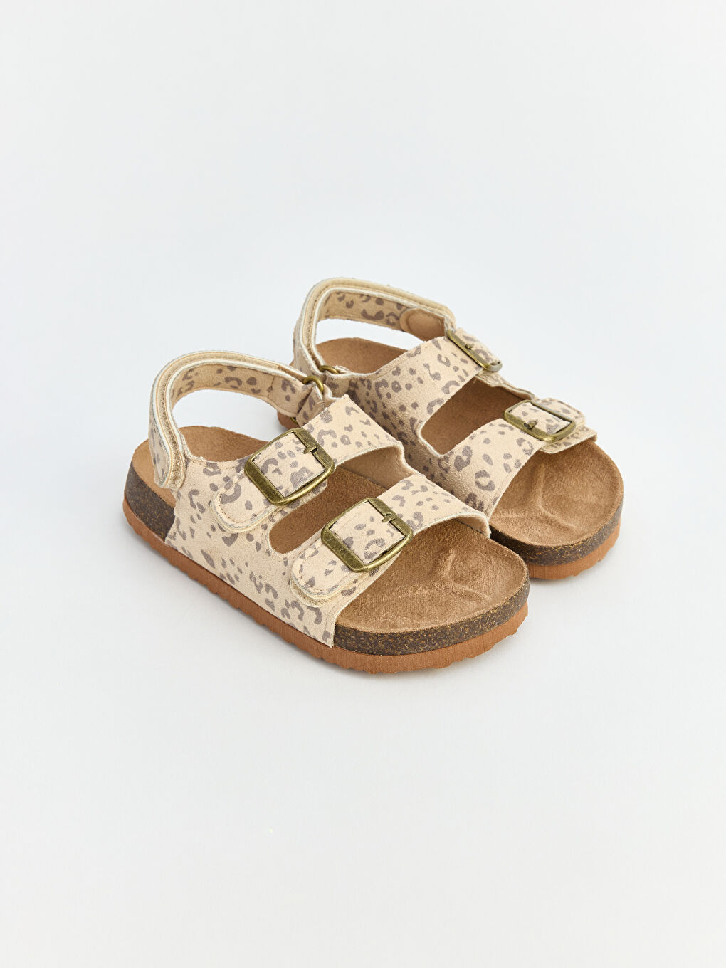 Детски сандали с шарки за момичета