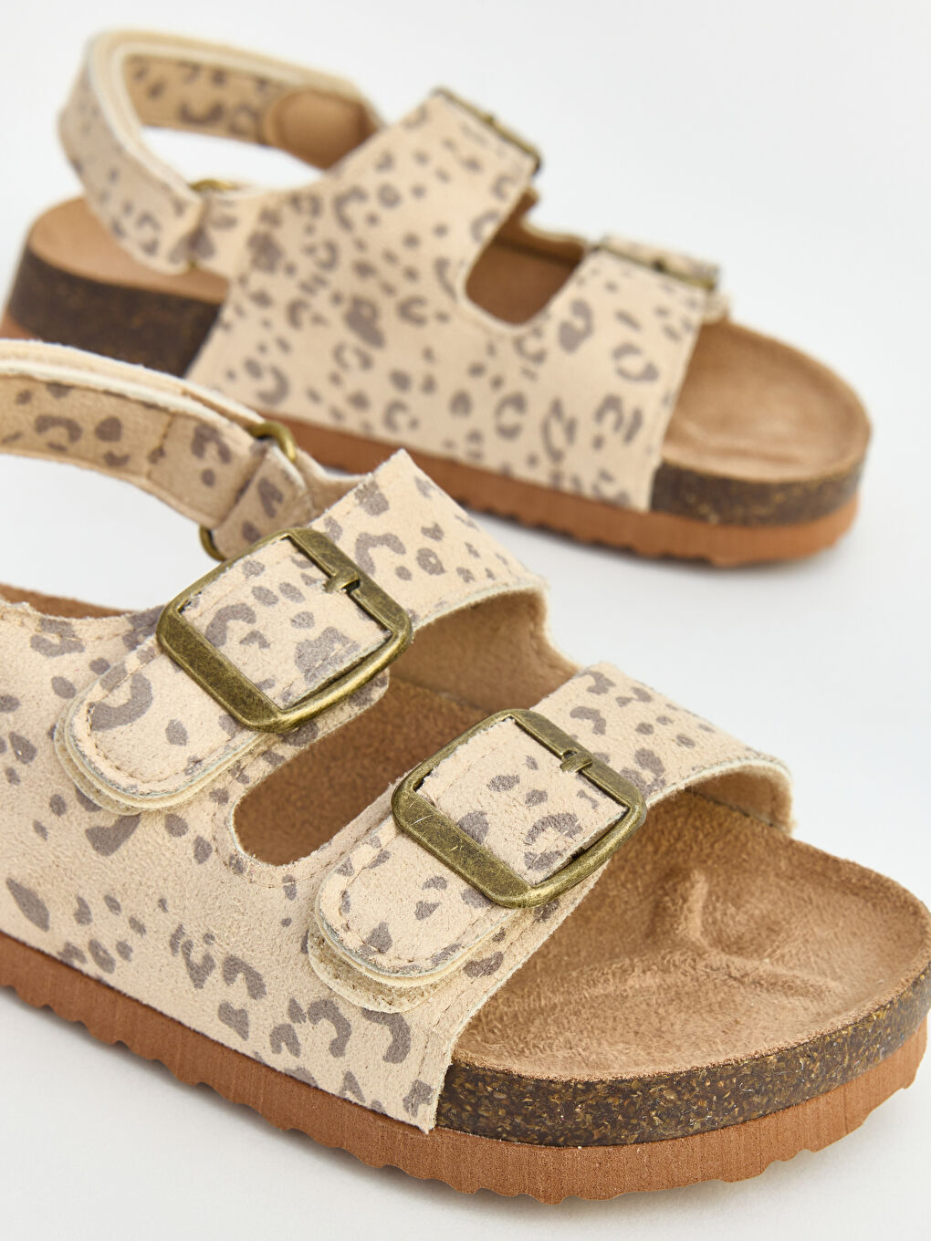 Детски сандали с шарки за момичета-2