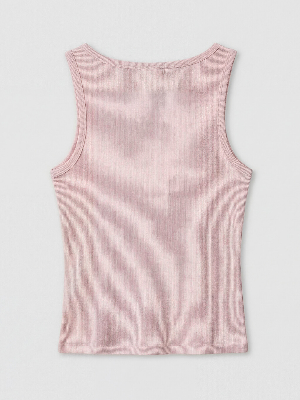 U-Ausschnitt Tanktop mit Blumenapplikation für Damen-5