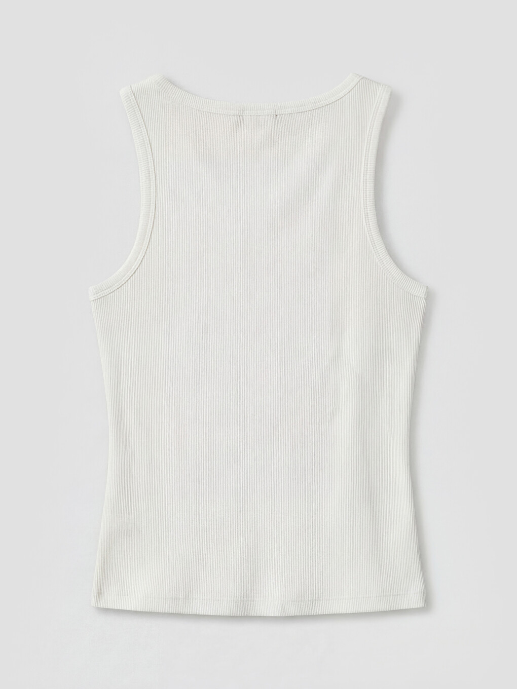 U-Ausschnitt Tanktop mit Blumenapplikation für Damen-5