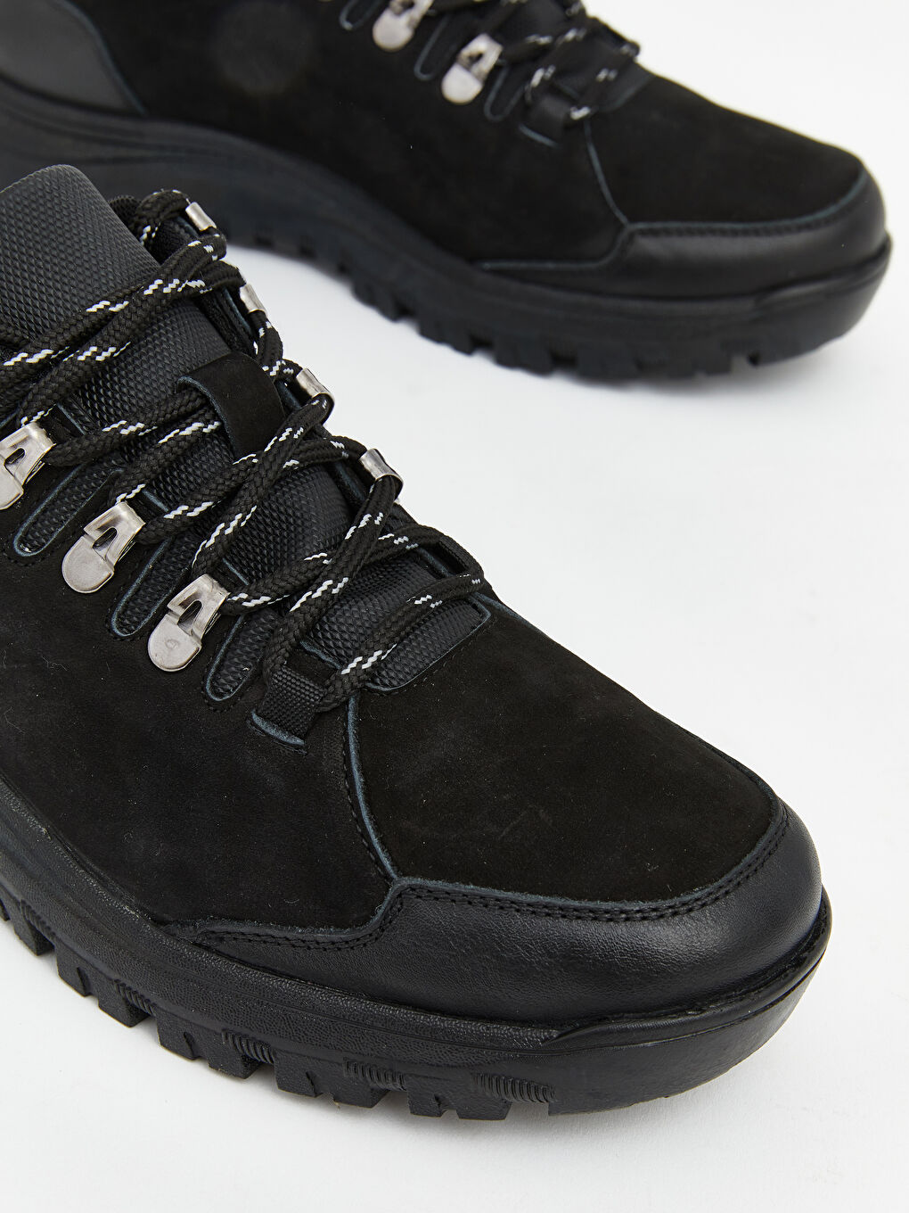 Siyah Süet Görünümlü Erkek Bot-2