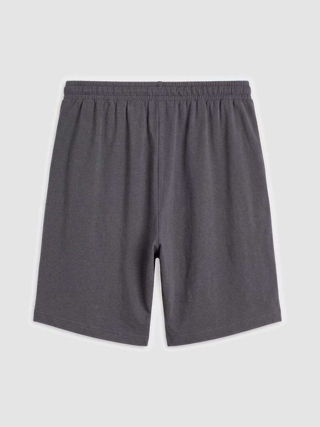 Gri Regular Fit Erkek Pijama Alt Şort-5