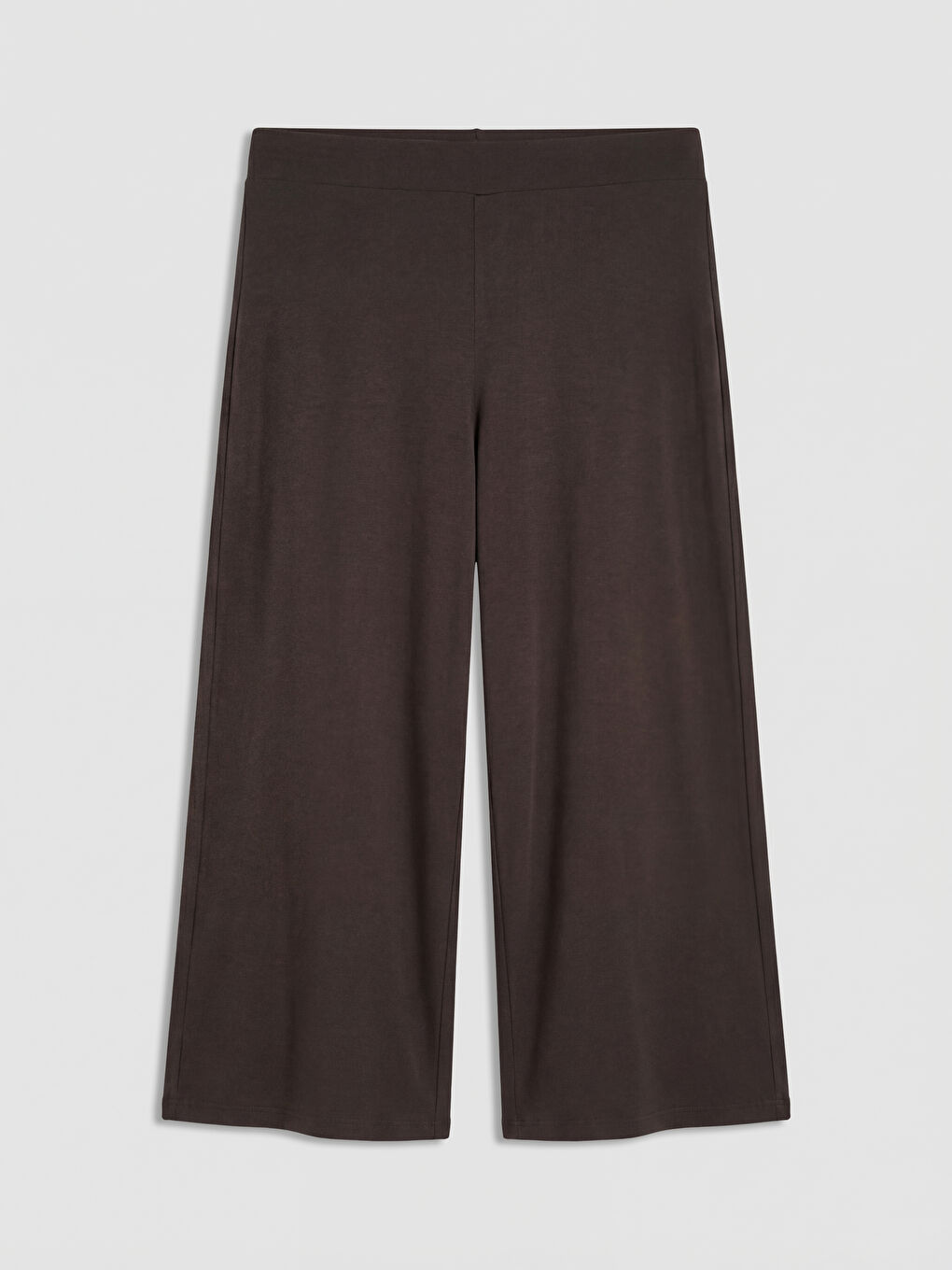 Kahverengi Beli Lastikli Kadın Kapri