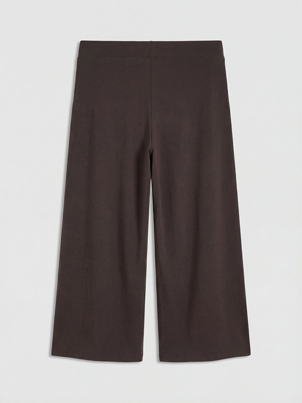 Kahverengi Beli Lastikli Kadın Kapri-1