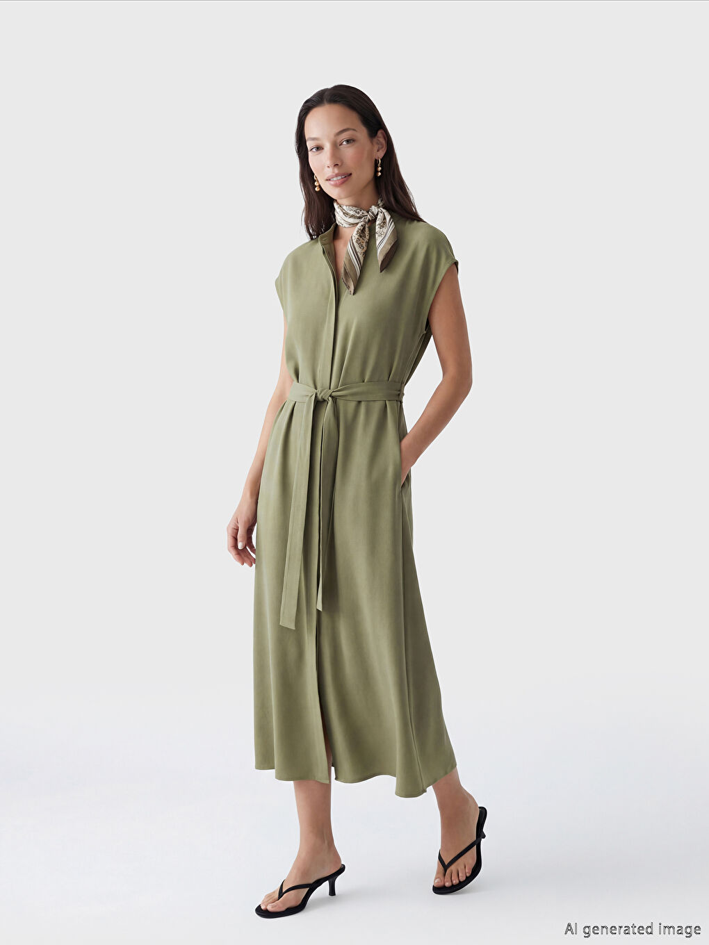 Γυναίκα ΧΑΚΙ Φόρεμα