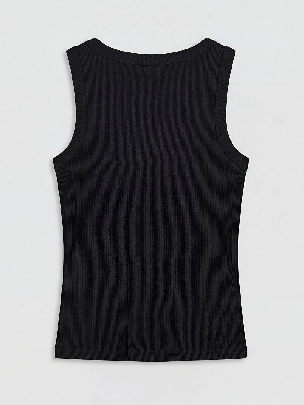 Siyah U Yaka Kadın Atlet-5