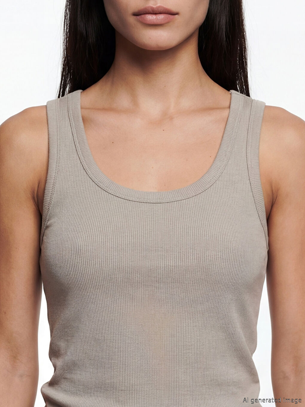 U Neck Women's Tank Top-2
