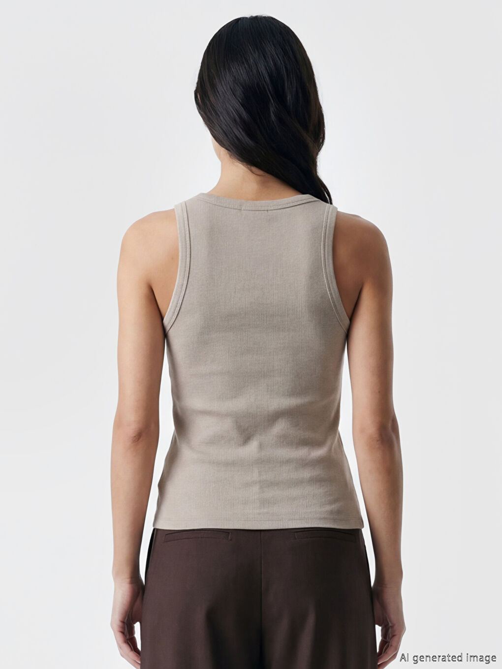 U Neck Women's Tank Top-3