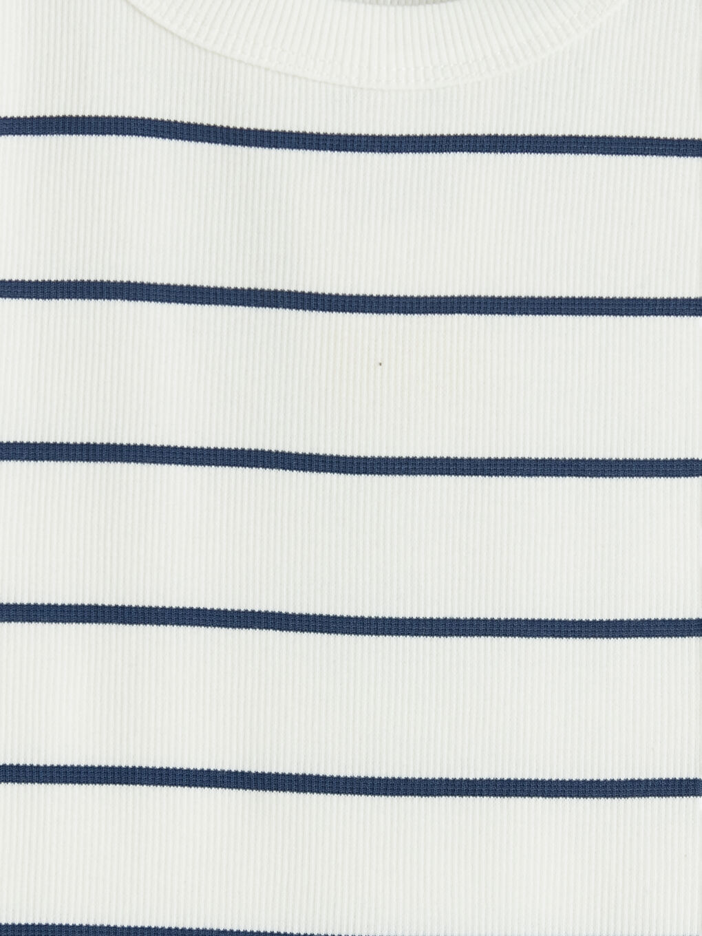 Lacivert Bisiklet Yaka Çizgili Kadın Atlet-6