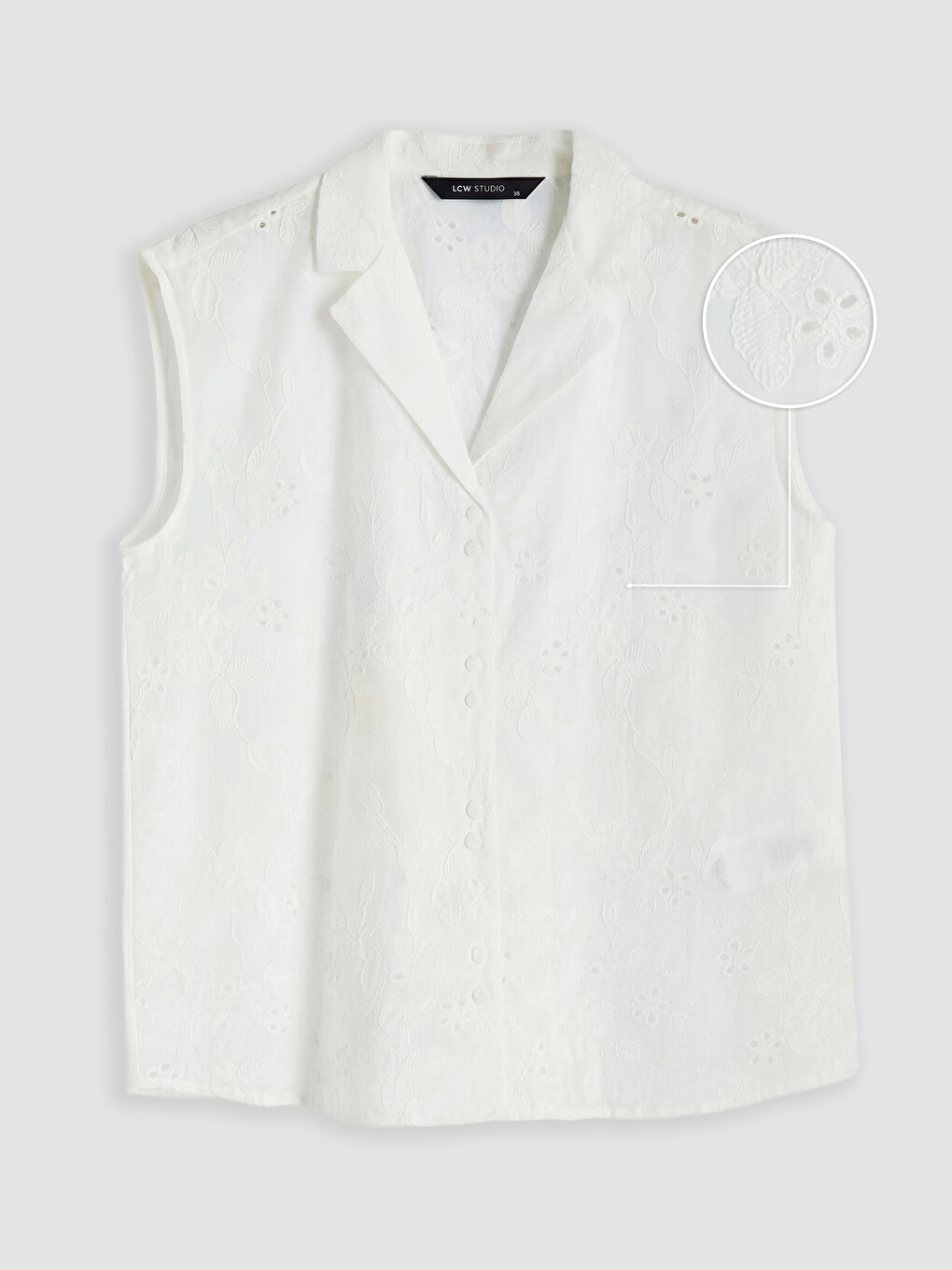 Broderie Women's Shirt-4