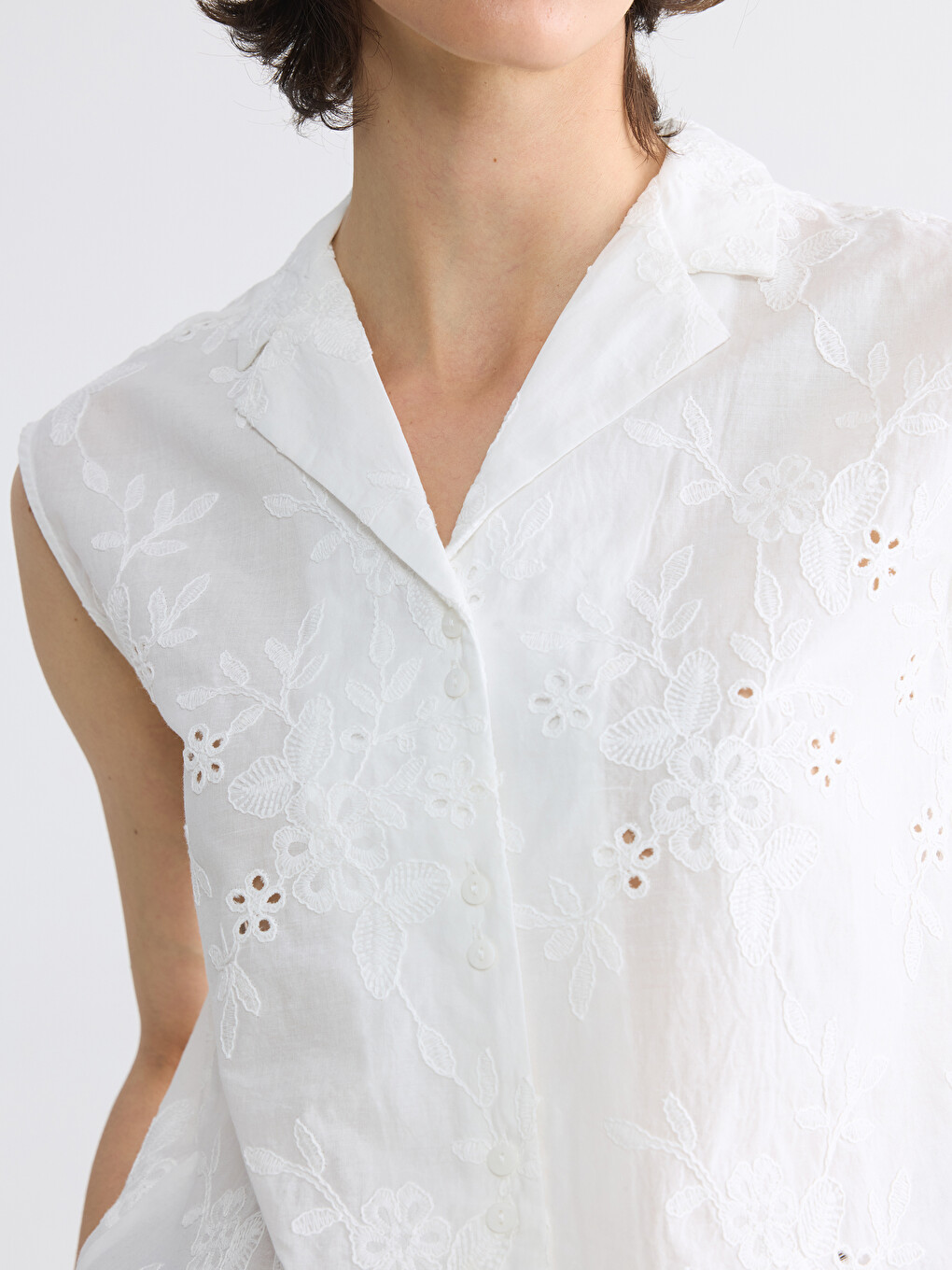 Broderie Women's Shirt-2