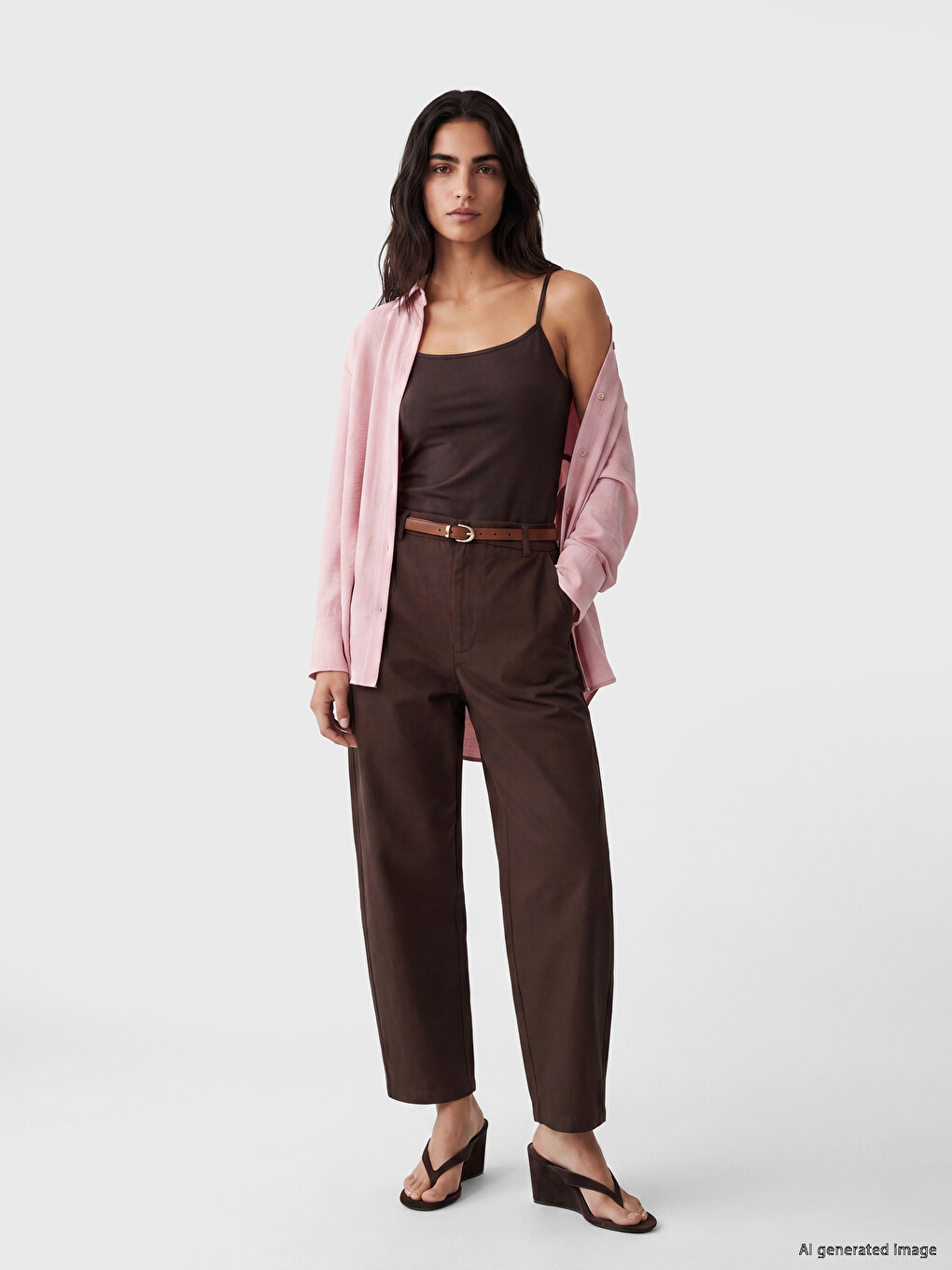 Woman Beige Shirt-1