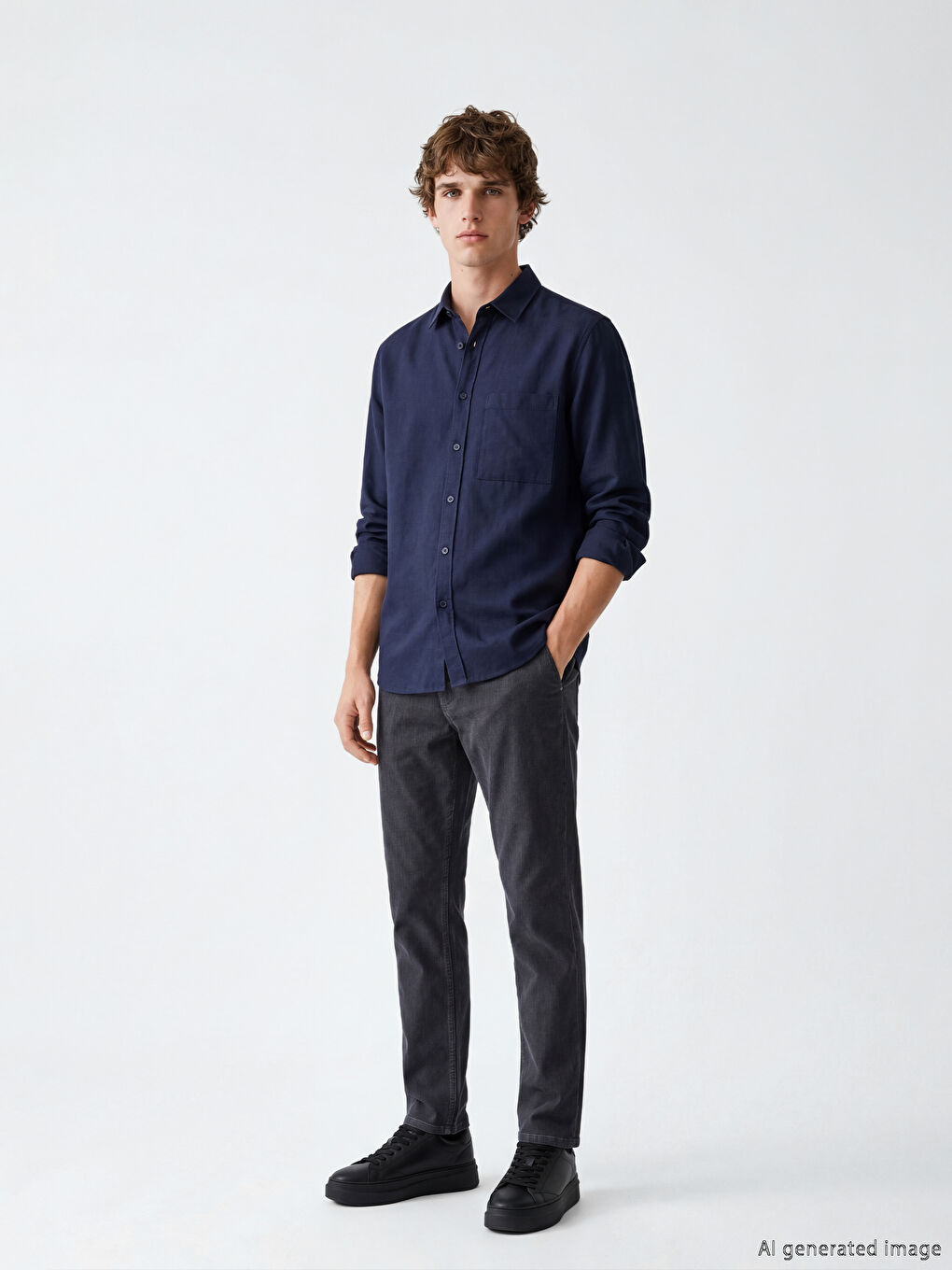 Gri 779 Regular Fit Erkek Jean Pantolon