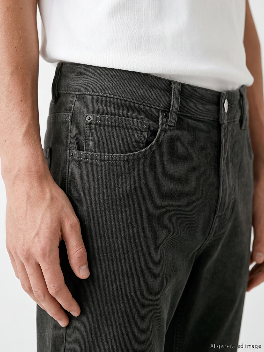 Haki 779 Regular Fit Erkek Jean Pantolon-2