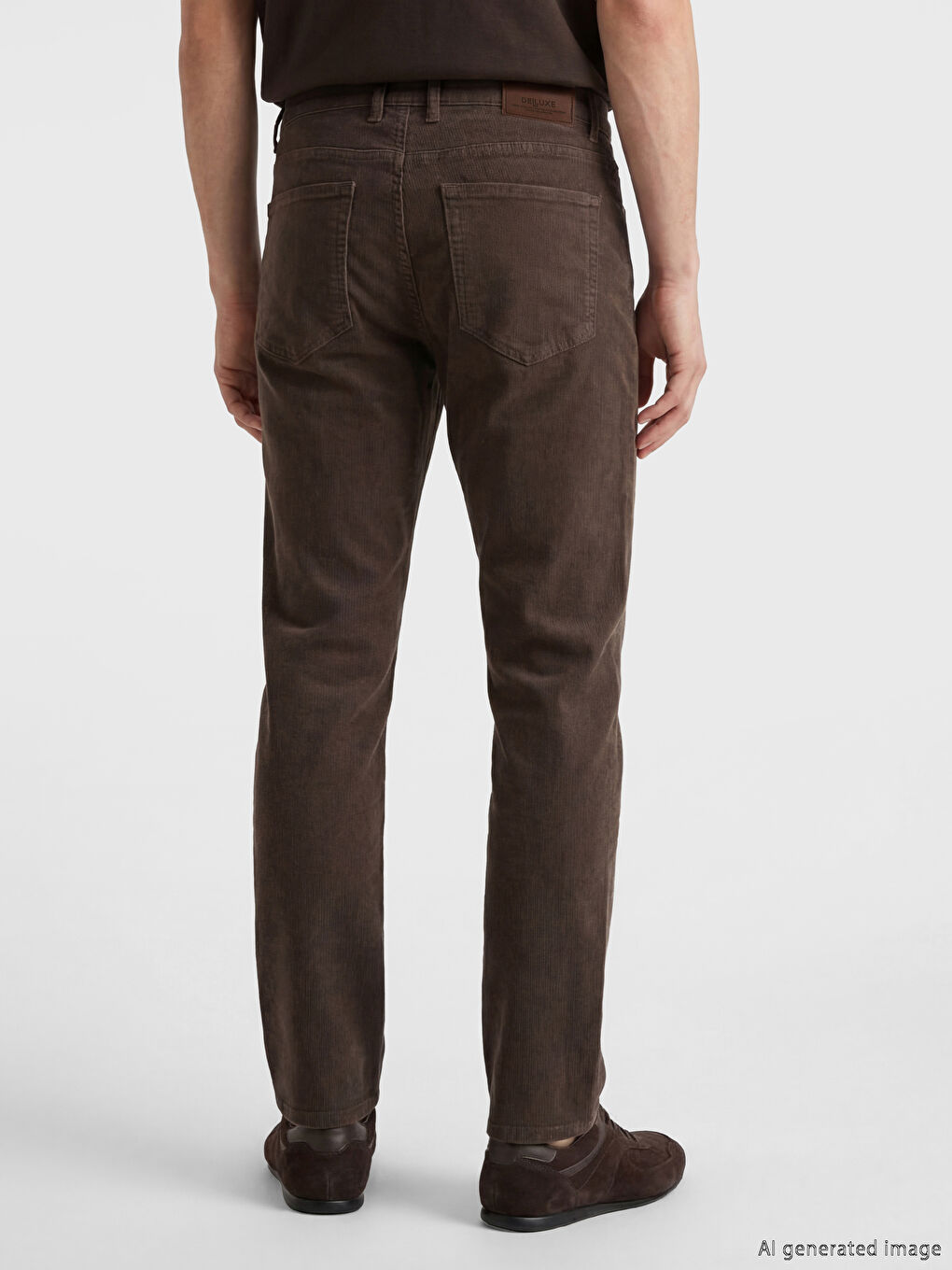 Kahverengi 779 Regular Fit Erkek Jean Pantolon-3