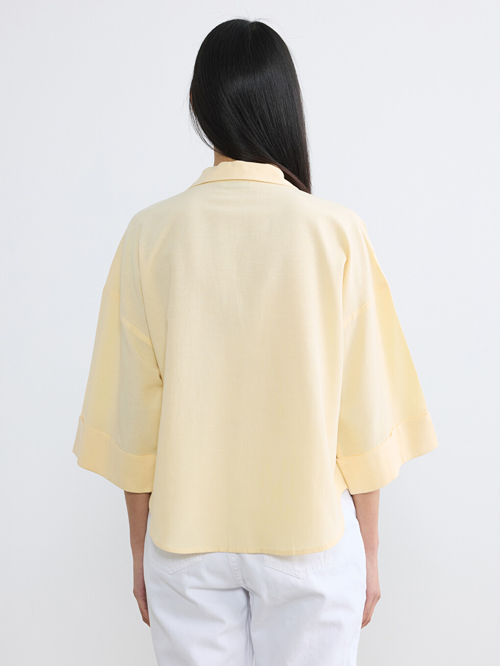 Këmishë oversize për gra-3