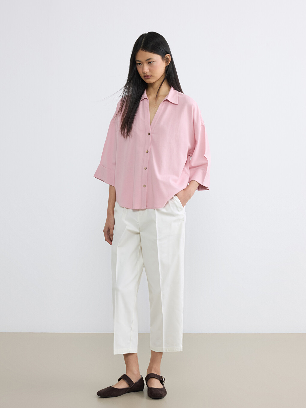 Oversize Women's Shirt-1