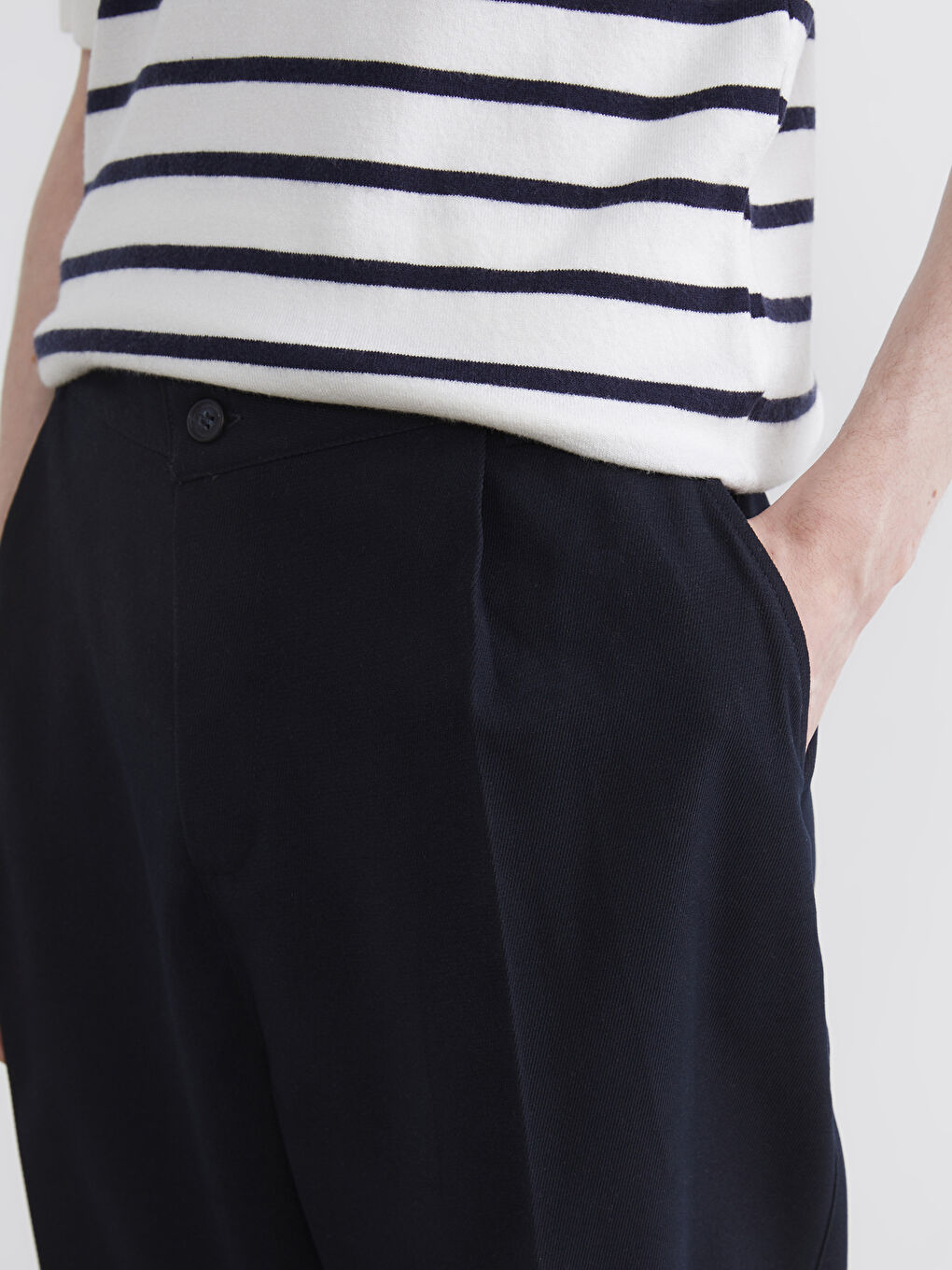 بنطلون رجالي واسع الطيّة-2