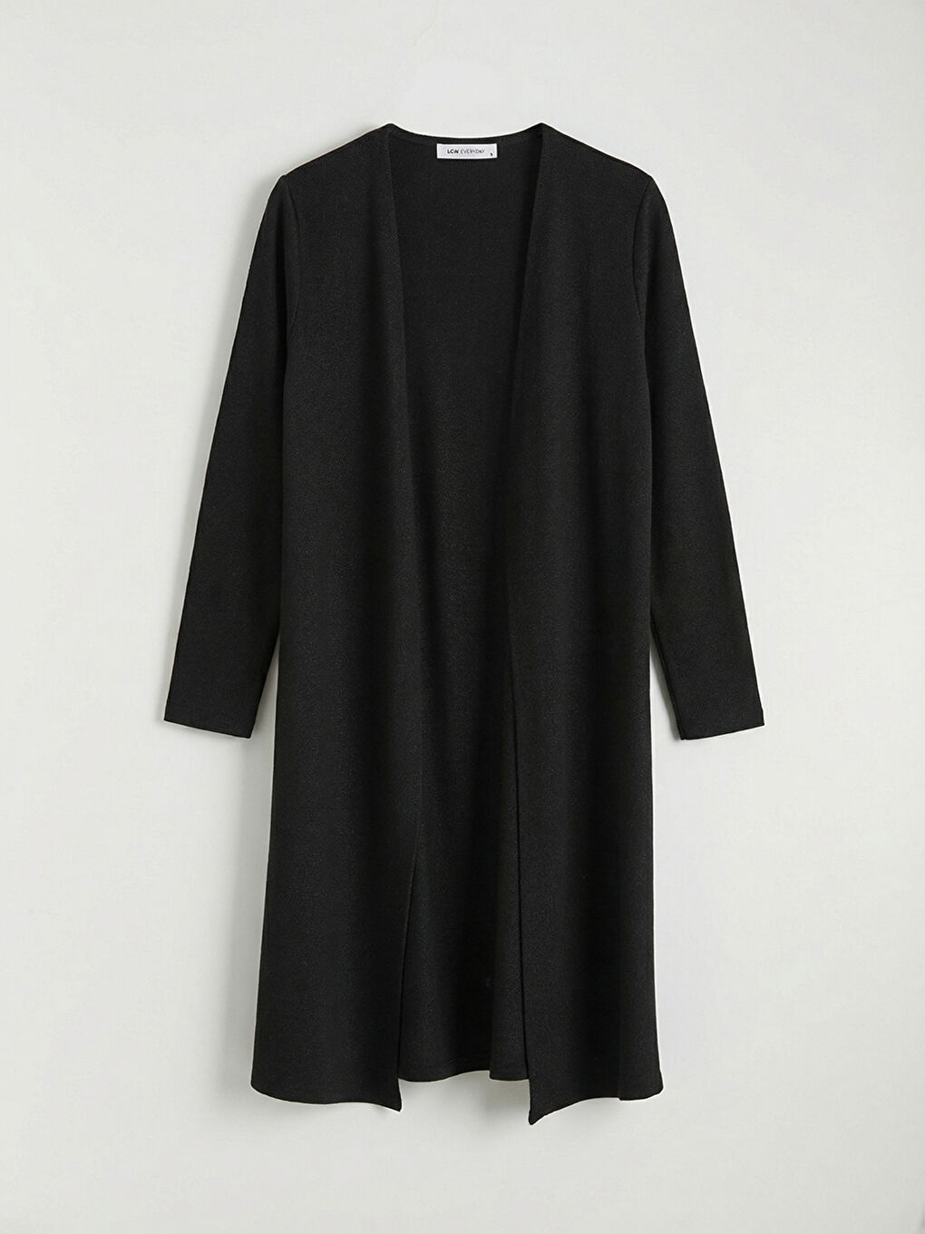 Siyah Şal Yaka Kadın Hırka