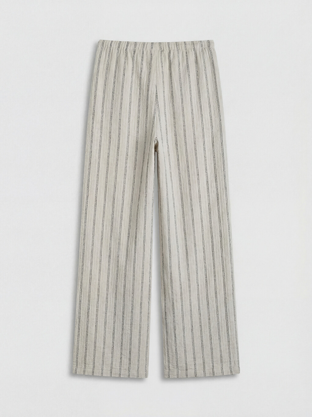 Elastic Waist Striped Women's Sweatpants-4