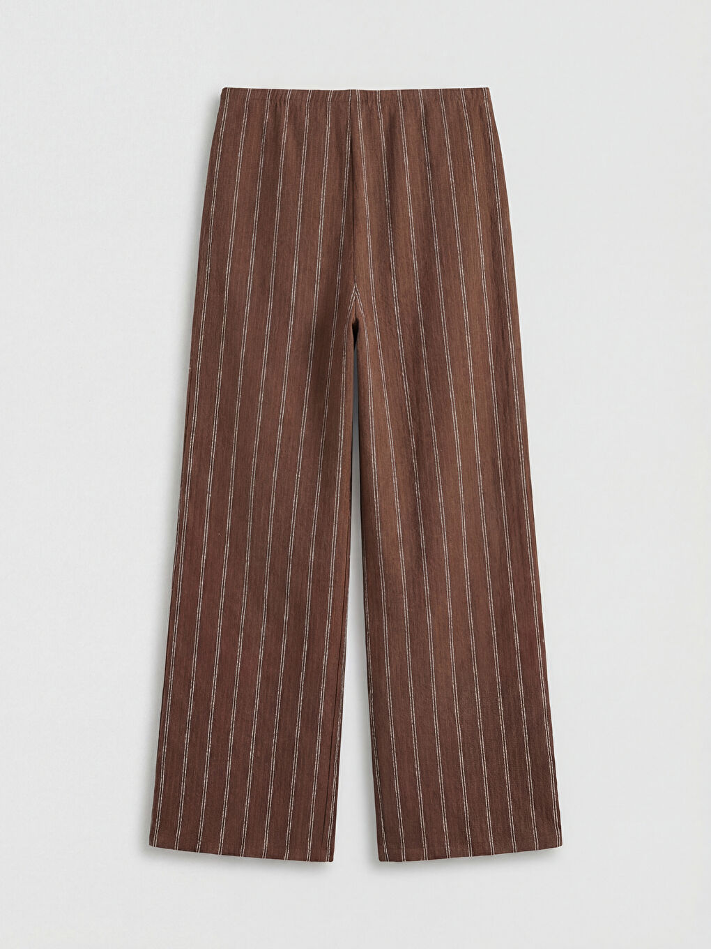 Elastic Waist Striped Women's Sweatpants-4