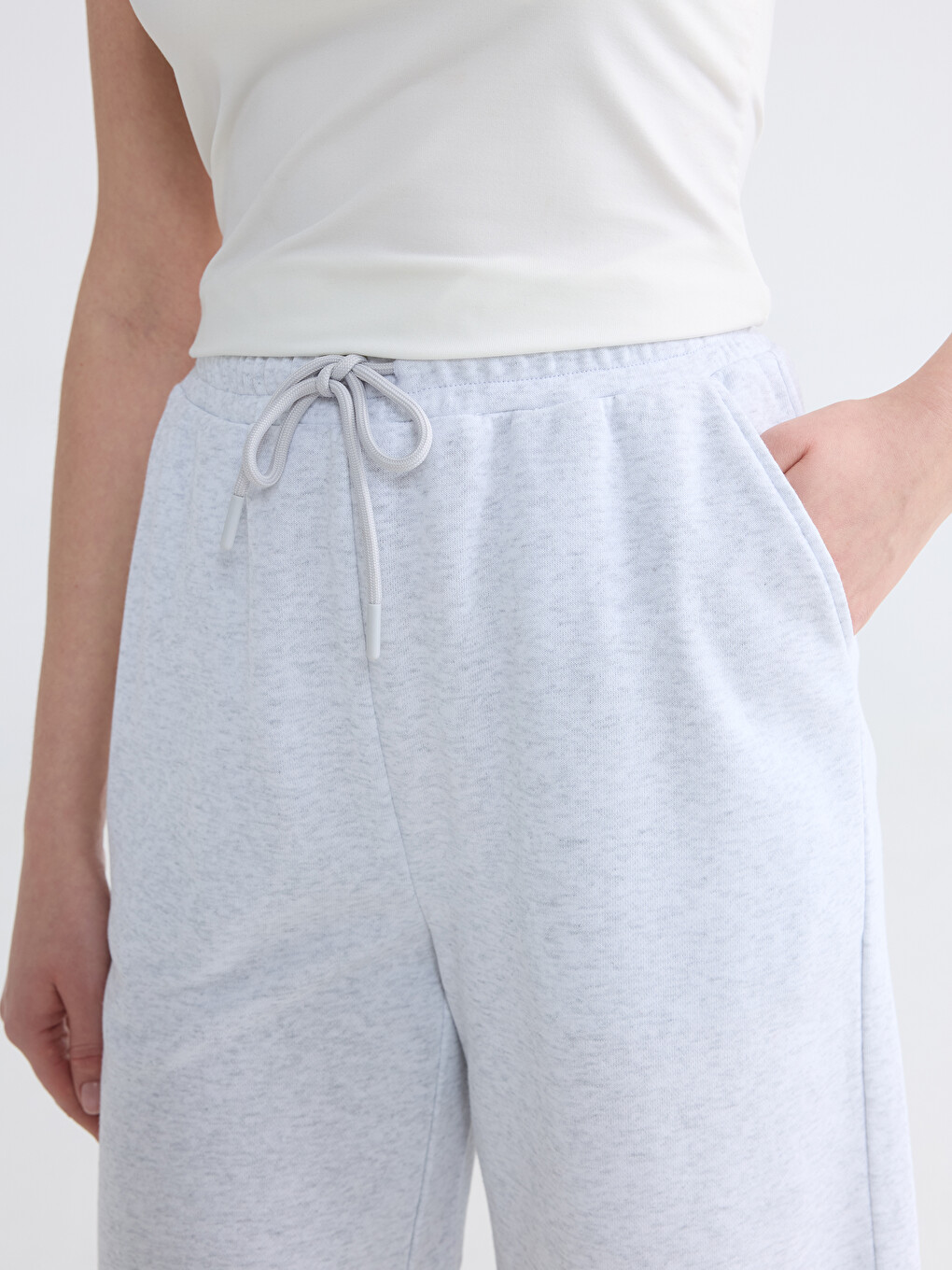 Elastic Waist Women's Shorts-2