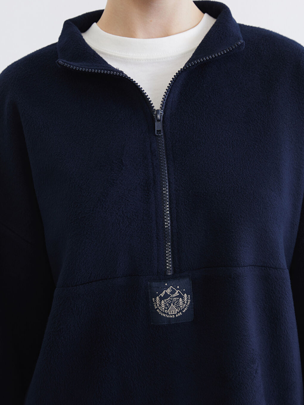 تونیکی سویتشێرت شینی تۆخ ژن-2