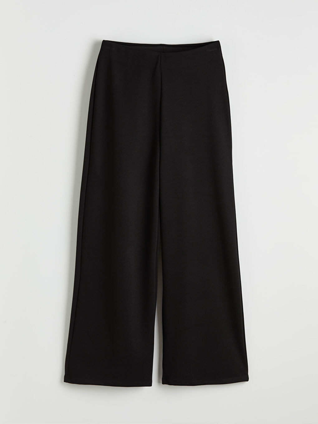 Siyah Beli Lastikli Soft Touch Kadın Eşofman Altı-4