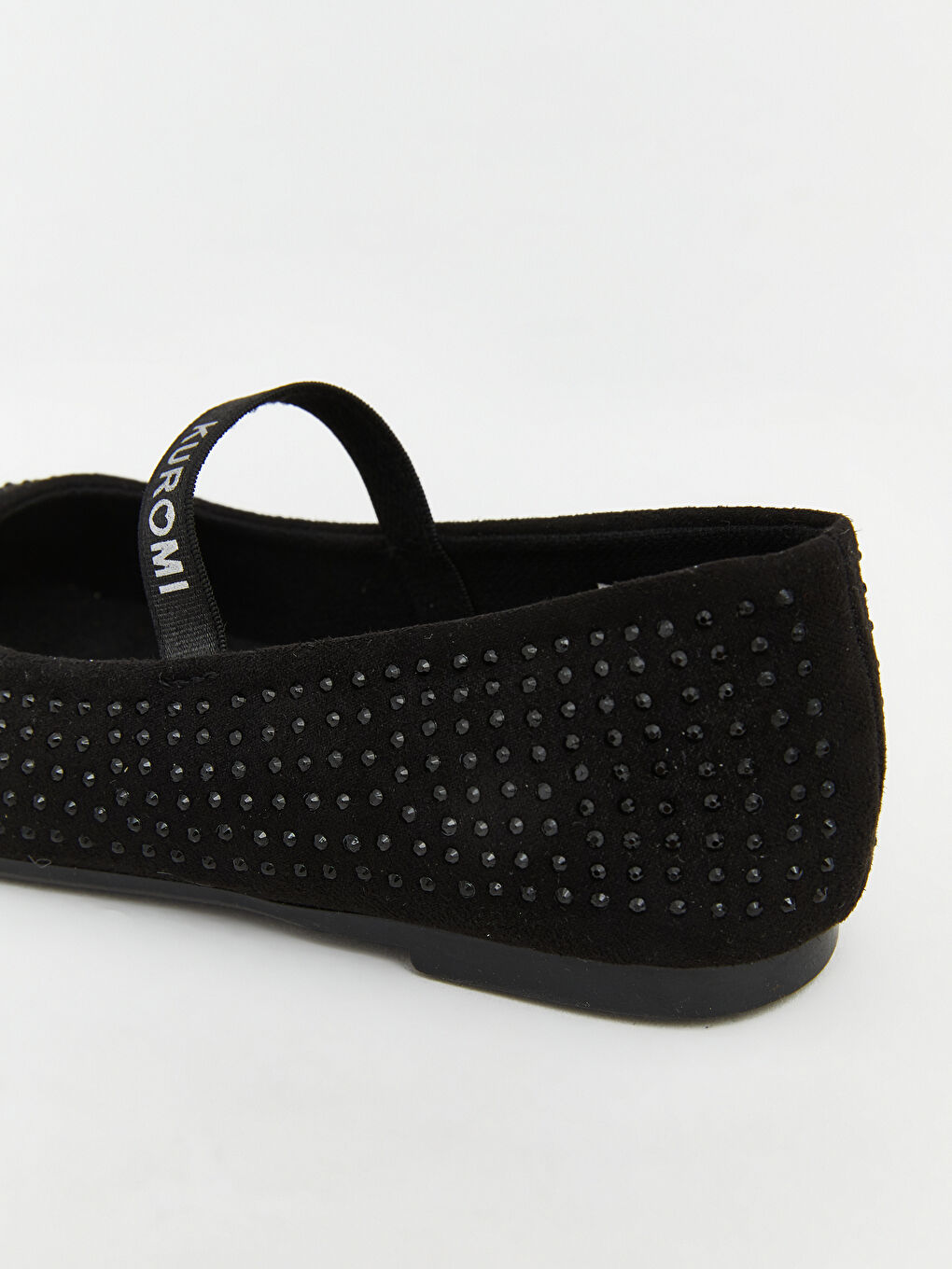 Siyah Taşlı Kız Bebek Babet-4