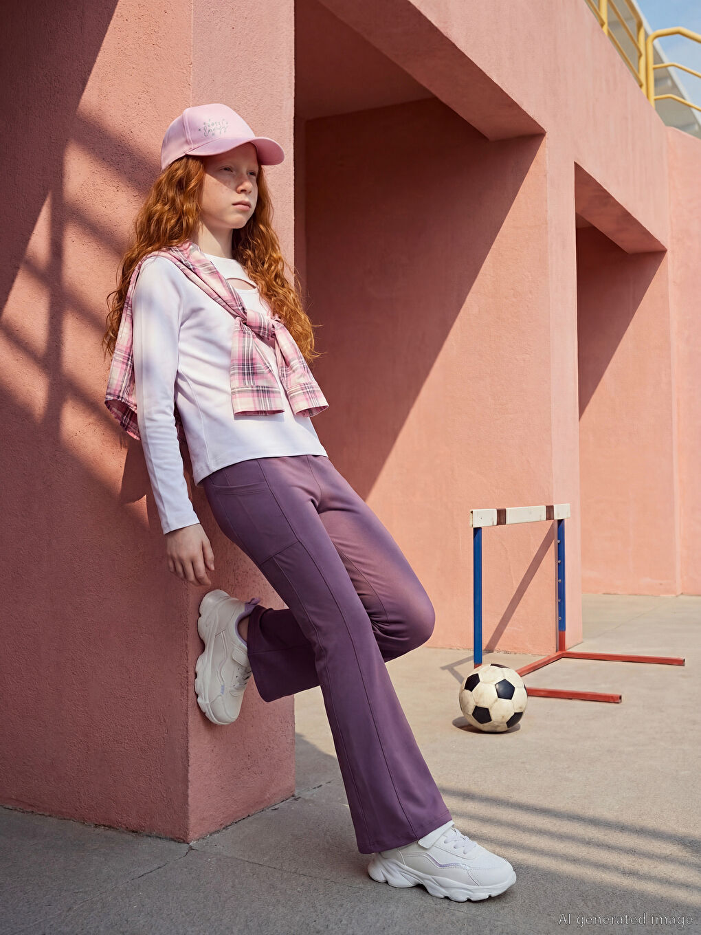 Mürdüm İspanyol Paça Kız Çocuk Tayt