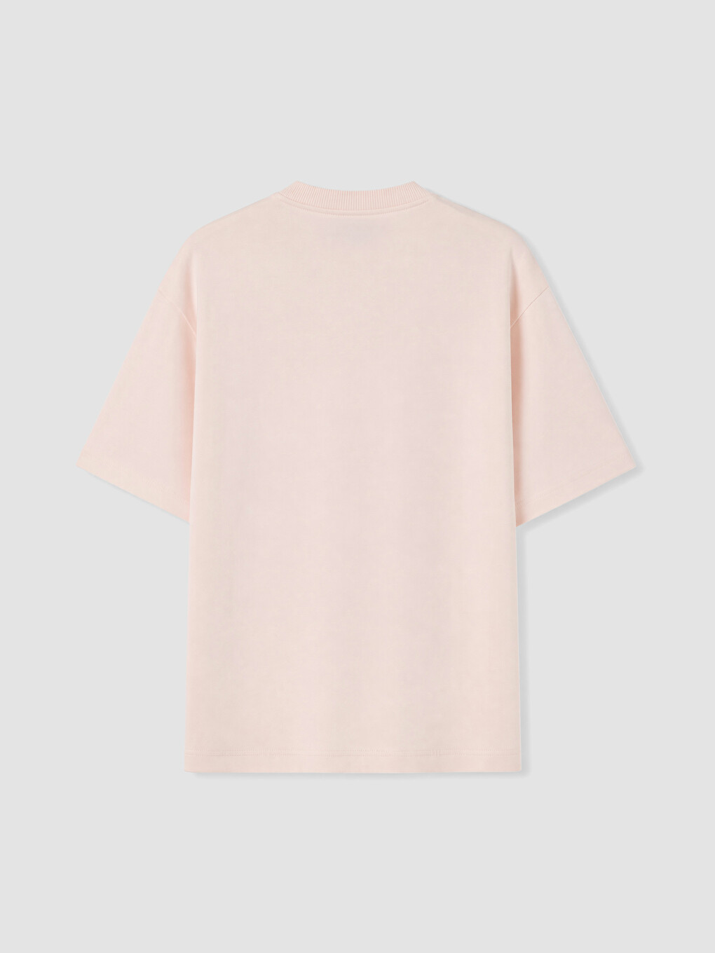 Pembe Bisiklet Yaka Çiçek Aplikeli Bluz-2