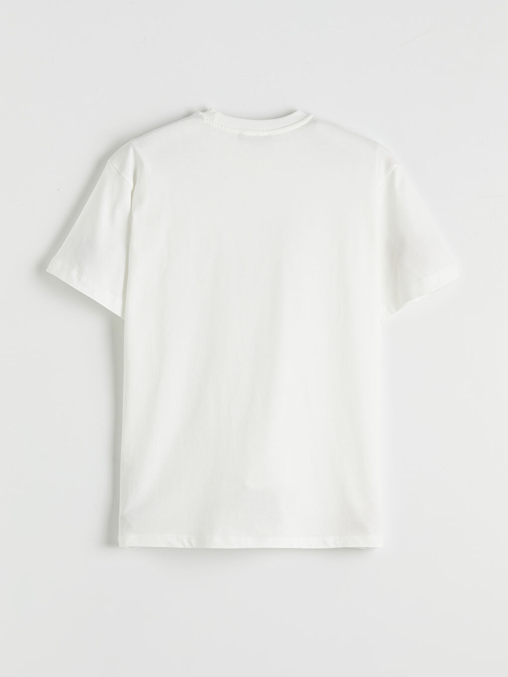 Ekru Bisiklet Yaka Çiçek Aplikeli Bluz-1