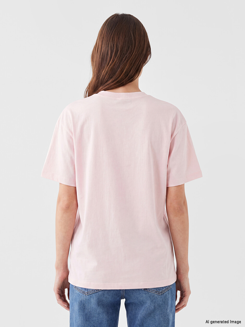 Bluza Sa Okruglim Izrezom Ukrašena Cvijećem-3