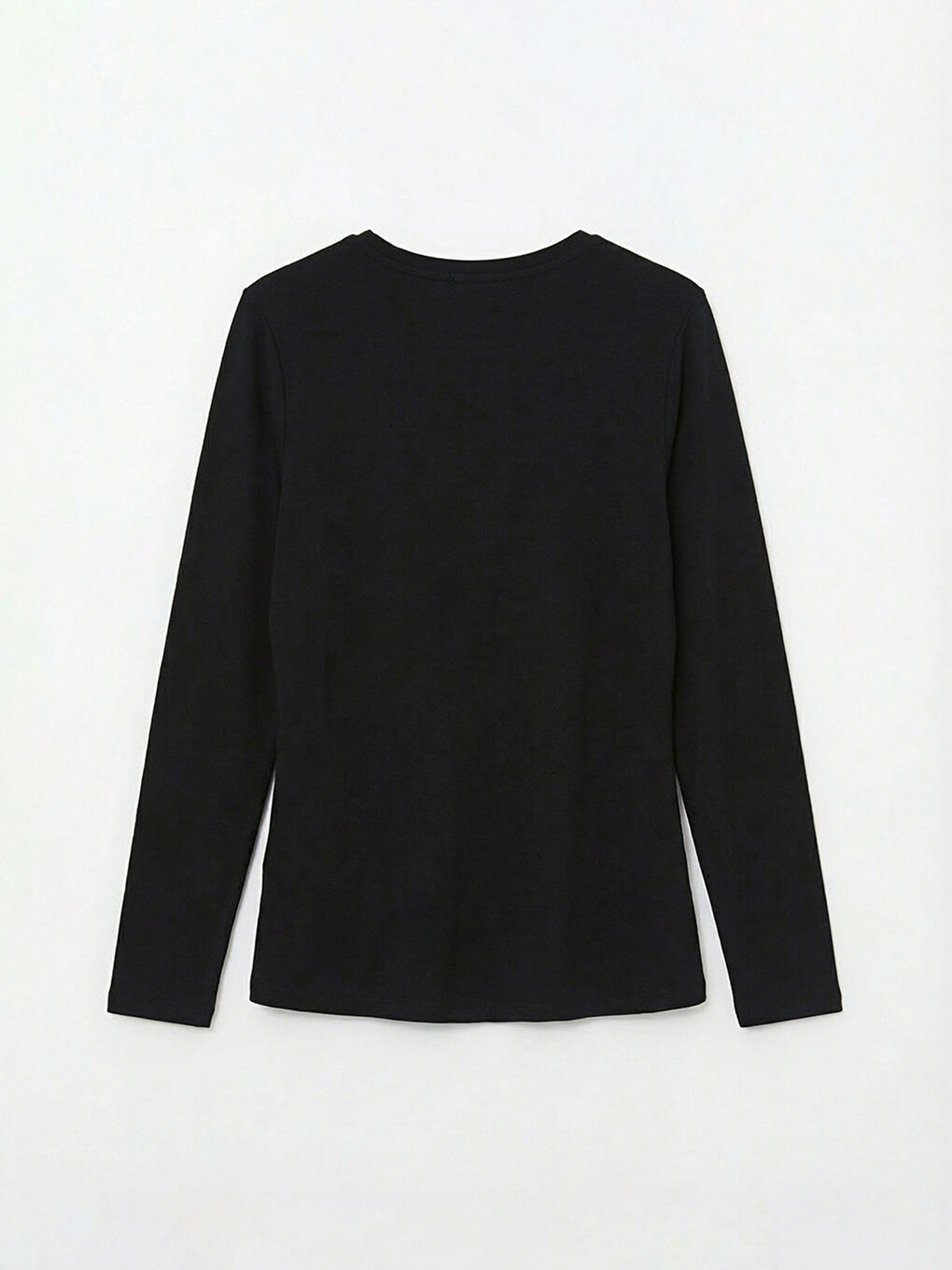 Siyah Bisiklet Yaka Bağlama Detaylı Kadın Body-5