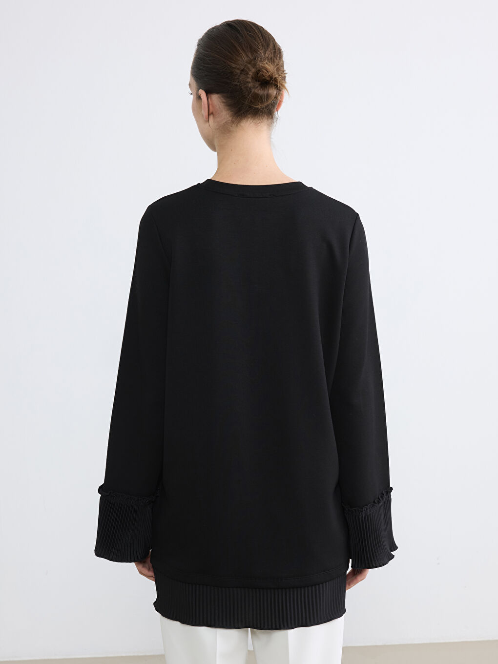 Crew Neck Soft Touch Women's Tunic-3