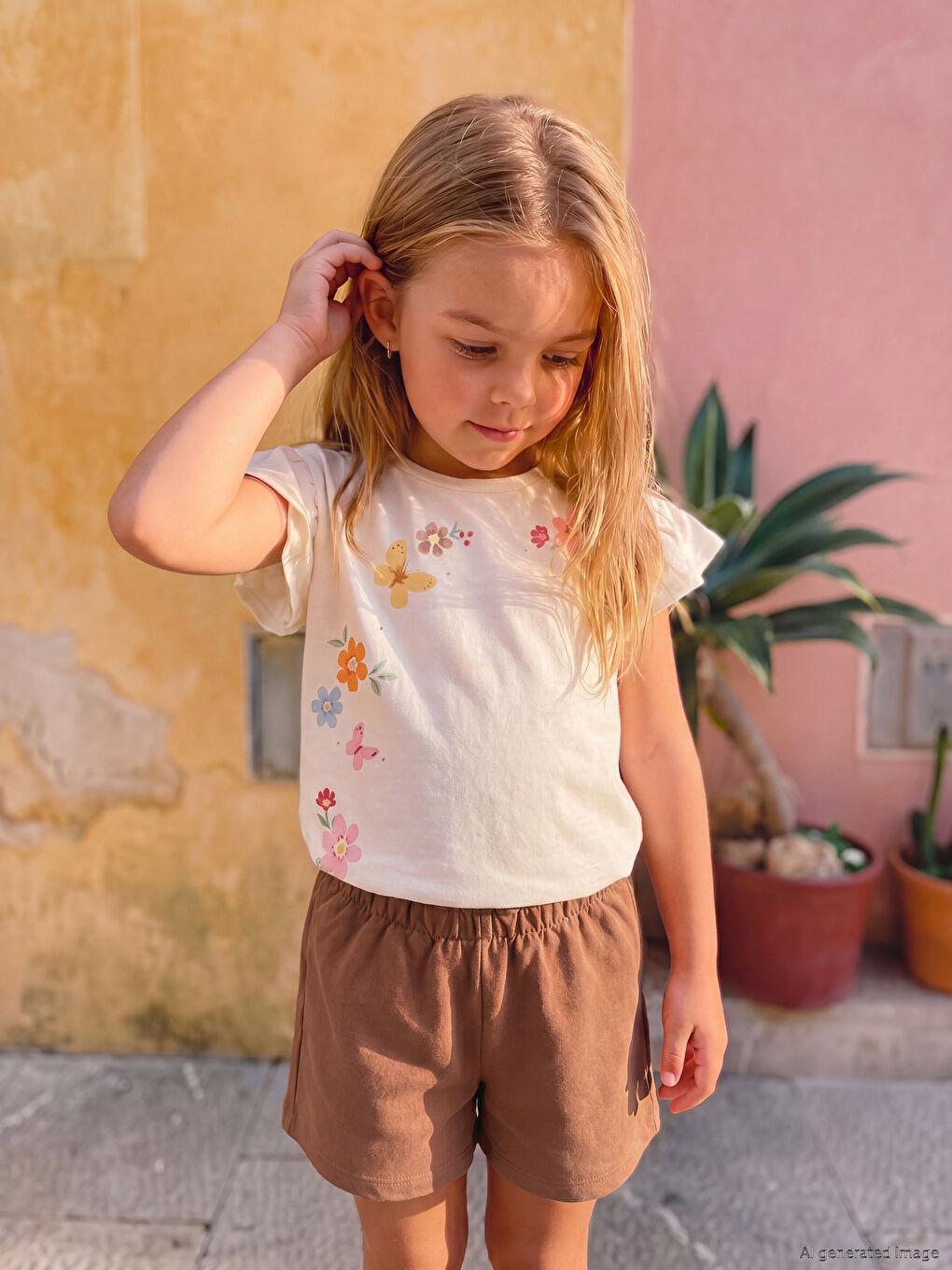 Floral Girls' Set