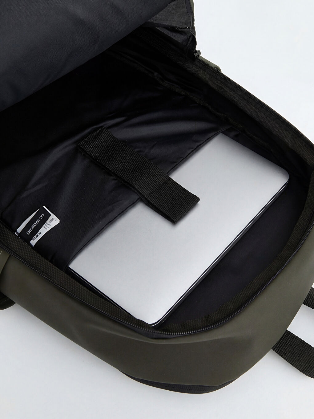 Gri Laptop Bölmeli Erkek Sırt Çantası-3